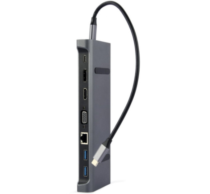 Cablexpert Адаптер Cablexpert A-CM-COMBO9-02, USB Type-C 9-в-1
