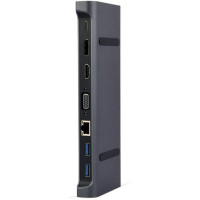 Адаптер Cablexpert A-CM-COMBO9-02, USB Type-C 9-в-1