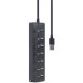 Gembird Хаб Gembird на 7 портiв (6хUSB2.0+1хUSB3.0) UHB-U3P1U2P6P-01, пластик, чорний