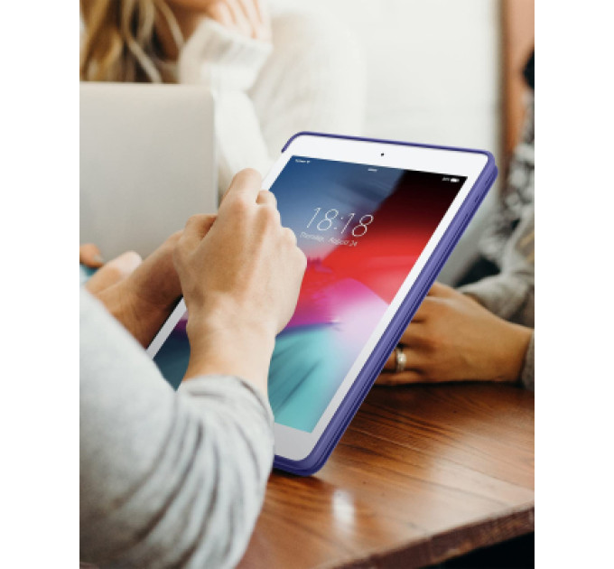 BeCover Чохол до планшета BeCover Tri Fold Soft TPU Silicone Apple iPad 10.2 2019/2020/2021 Purple (708517)