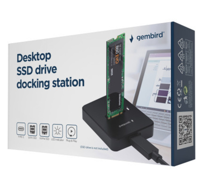 Gembird Док-станцiя для жорстких дискiв Gembird DD-U3M2