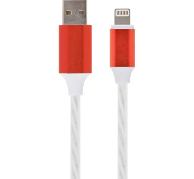 Cablexpert Кабель Cablexpert CC-USB-8PLED-1M, USB 2.0 А-папа/Lightning, 1.0 м.