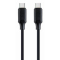 Cablexpert Кабель Cablexpert CC-USB2-CMCM60-1.5M, Power Delivery (PD), до 60 Ватт C-тато/C-тато, 1,5 м.