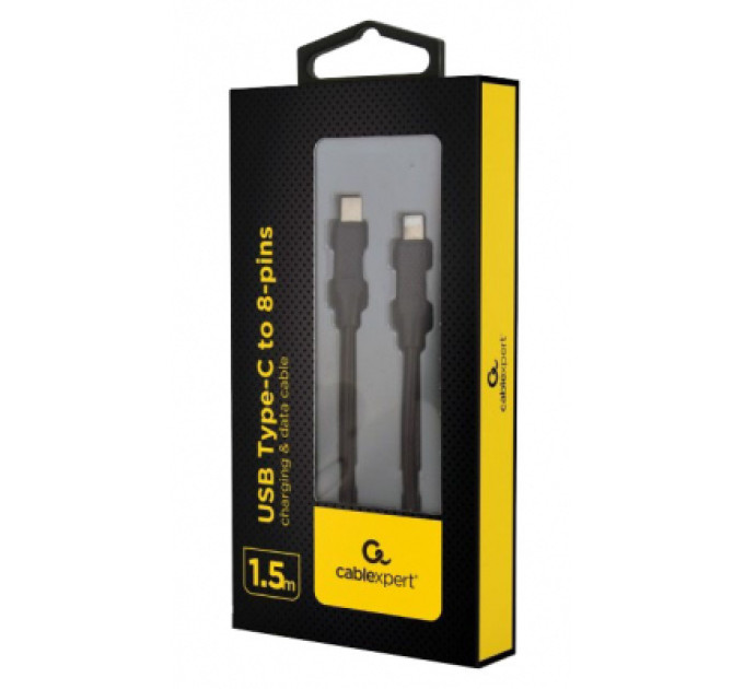 Cablexpert Кабель Cablexpert CC-USB2-CM8PM-1.5M ,Power Delivery (PD), C-тато/Lightning, 1,5 м.