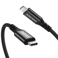 Кабель Choetech XCC-1007-V2-BK, преміум якість USB3.1 С-папа/C-папа,2 м. Кабель Choetech XCC-1007-V2-BK, преміум якість USB3.1 С-папа/C-папа,2 м.