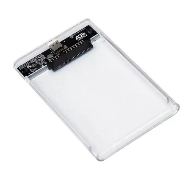 AgeStar Зовнішня кишеня 2.5", 3UB2P4C (Transparent), прозорий
