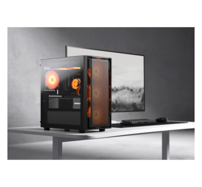 Cougar Корпус комп'ютерний Cougar Uniface Mini, чорний