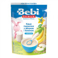 Bebi Дитяча каша Bebi Premium молочна пшенична з яблуком та бананом +6 міс. 200 г (8606019654344)