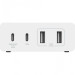 Belkin Зарядний пристрій Belkin Home Charger 108W GAN Dual USB-С/USB-A (WCH010VFWH)