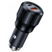 Choetech Автомобільне ЗУ TC0010-BK, 2 порти, 63Вт, QC3.0+PD, пластик, чорний
