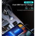 Choetech Автомобільне ЗУ TC0010-BK, 2 порти, 63Вт, QC3.0+PD, пластик, чорний
