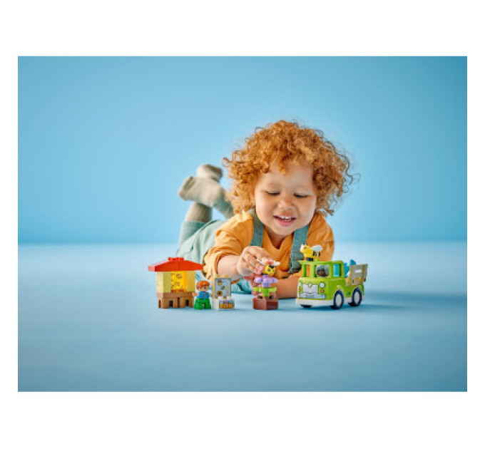 LEGO Конструктор LEGO DUPLO Town Догляд за бджолами й вуликами 22 деталей (10419)