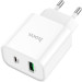 HOCO Зарядний пристрій HOCO C80A Plus Rapido White (6931474779885)