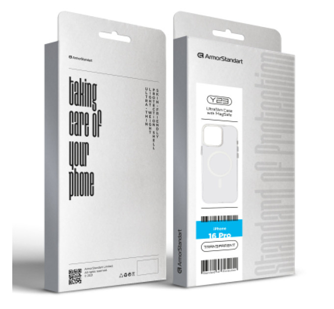 Armorstandart Чохол до мобільного телефона Armorstandart Y23 MagSafe Apple iPhone 16 Pro Transparent (ARM79572)