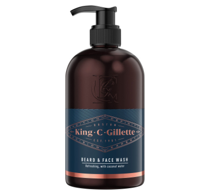 Gillette Шампунь для бороди Gillette King C. 350 мл (8006540150375)