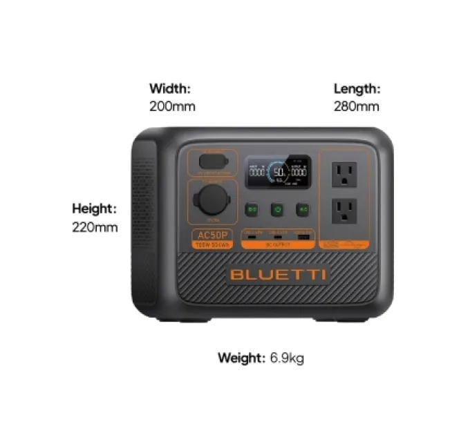 BLUETTI Зарядна станція BLUETTI PowerOak AC50P 700W (AC50P)