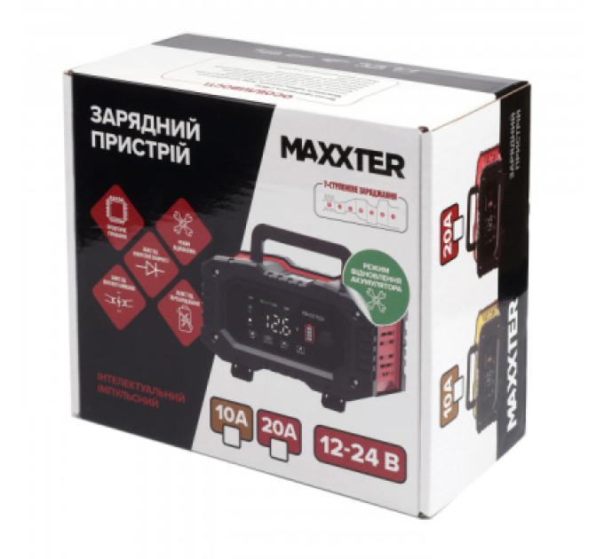 Maxxter Зарядний пристрій Maxxter MX-CHR-1224V10P