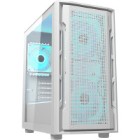 Корпус комп'ютерний Cougar Uniface Mini RGB, білий