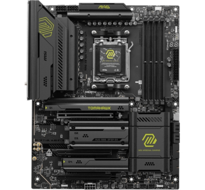 MSI Материнська плата MSI MAG X870E TOMAHAWK WIFI