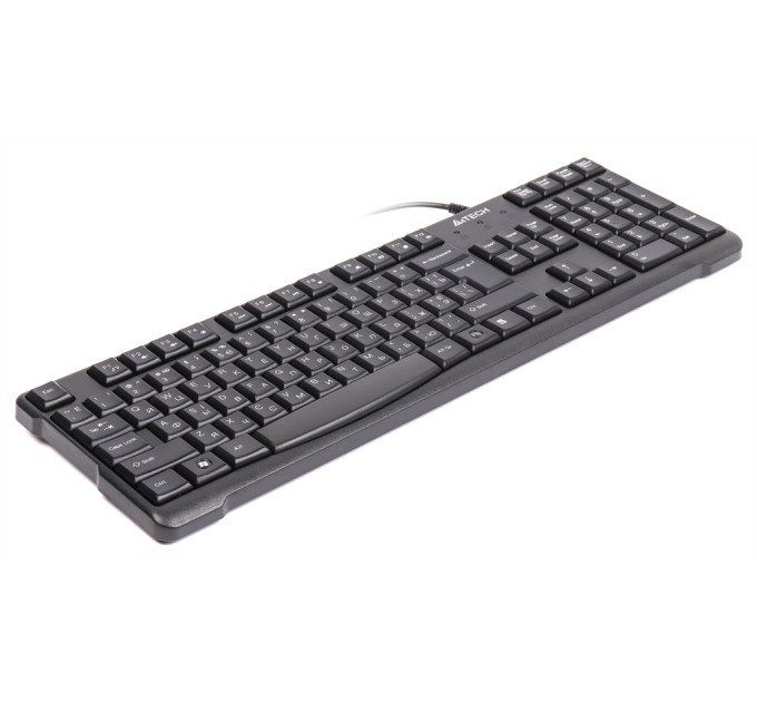 A4Tech Клавіатура A4-Tech KR-750 USB, чорна, 103 keys, Win.Vista x86 Comfort Rounded Edge keyboard