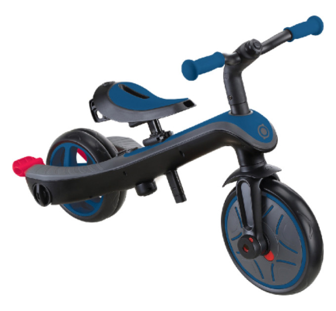 Globber Дитячий велосипед Globber Explorer Trike 4 в 1, синій (634-100)