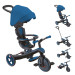 Globber Дитячий велосипед Globber Explorer Trike 4 в 1, синій (634-100)