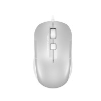 Миша A4Tech Fstyler FM26 (Icy White),  USB, колір сірий+білий