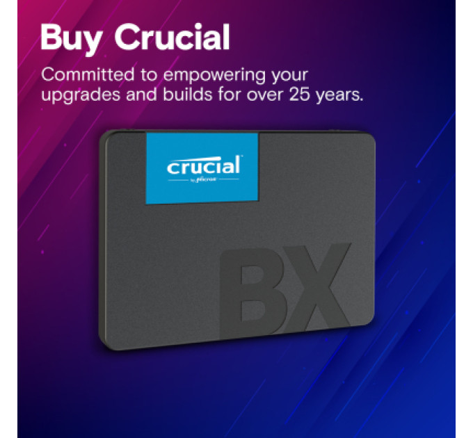 Crucial Накопичувач SSD 2.5" 4TB Micron (CT4000BX500SSD1)