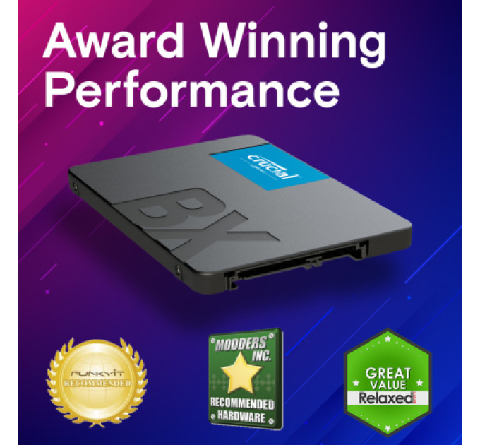 Crucial Накопичувач SSD 2.5" 4TB Micron (CT4000BX500SSD1)