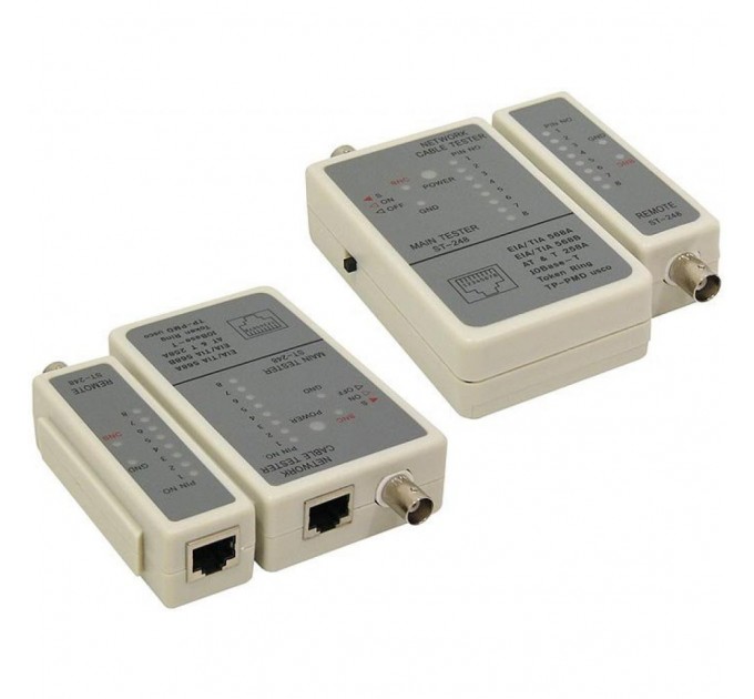 Cablexpert Тестер кабельний RJ-45, RG58 Cablexpert (NCT-1)