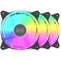 PcCooler Корпусний вентилятор PCCOOLER F3 T120 ARGB BK 3IN1