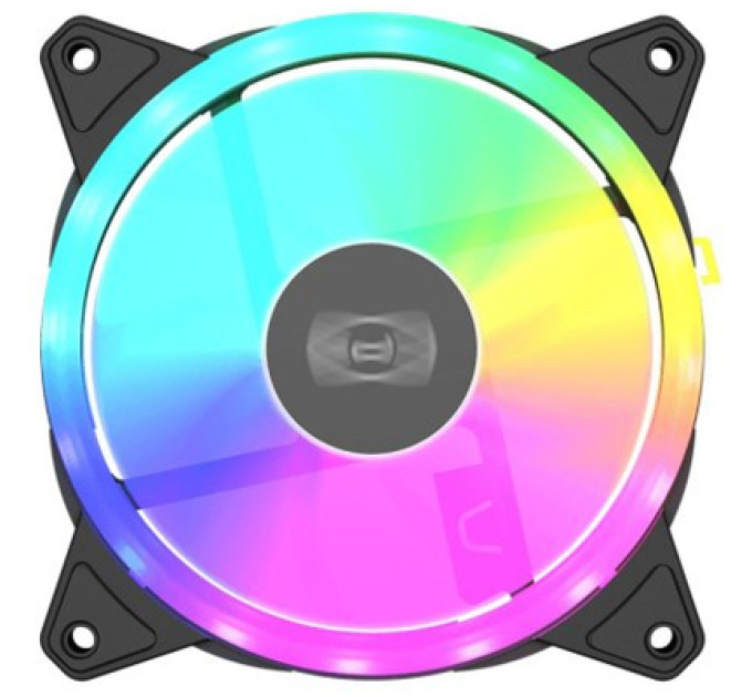 PcCooler Корпусний вентилятор PCCOOLER F3 T120 ARGB BK 3IN1