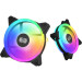 PcCooler Корпусний вентилятор PCCOOLER F3 T120 ARGB BK 3IN1