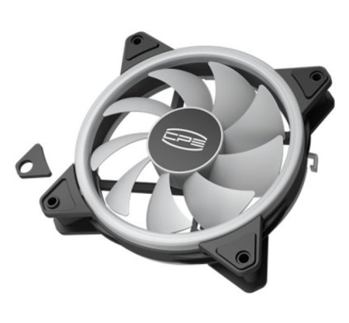 PcCooler Корпусний вентилятор PCCOOLER F3 T120 ARGB BK