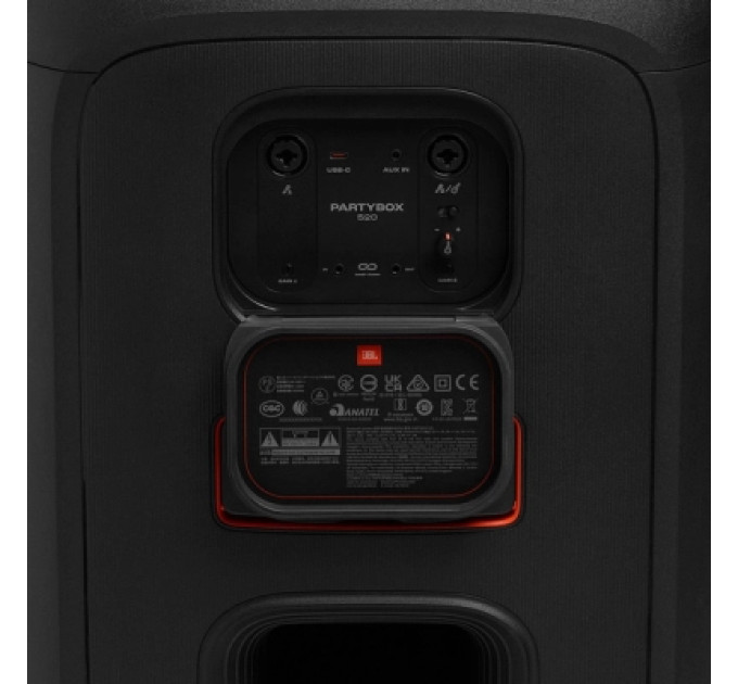 Акустична система JBL PartyBox 520 Black (JBLPARTYBOX520EU)