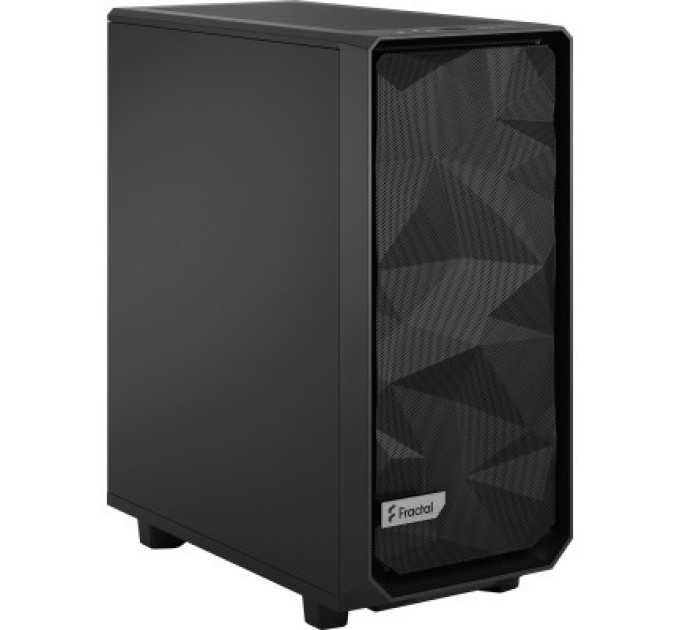 Fractal Design Корпус Fractal Design Meshify 2 Compact Black Solid (FD-C-MES2C-01)