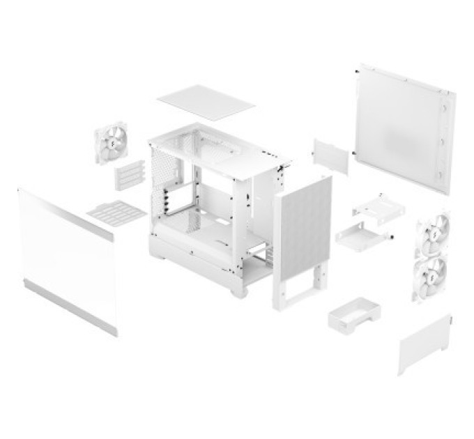 Fractal Design Корпус Fractal Design Pop Mini Air RGB White TG (FD-C-POR1M-01)