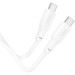 HOCO Дата кабель USB-C to USB-C 2.0m 240W TPE X93 white HOCO (6931474790743)