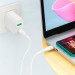 HOCO Дата кабель USB-C to USB-C 2.0m 240W TPE X93 white HOCO (6931474790743)