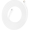 HOCO Дата кабель USB-C to USB-C 2.0m 240W TPE X93 white HOCO (6931474790743)