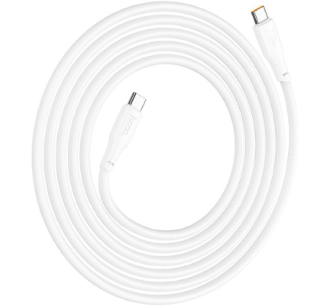 HOCO Дата кабель USB-C to USB-C 2.0m 240W TPE X93 white HOCO (6931474790743)