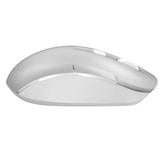 A4Tech Миша бездротова A4Tech Fstyler FB26CS Air2 (Icy White), колір сірий+білий