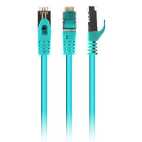 Патч корд Cablexpert PP6A-LSZHCU-G-2M, S/STP, литий, 50u" штекер із фіксатором, 2,0 м, зелений