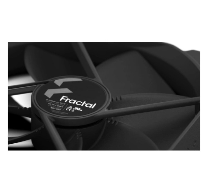 Fractal Design Кулер до корпусу Fractal Design Dynamic X2 GP-18 PWM Black (FD-FAN-DYN-X2-GP18-PWM-BK)