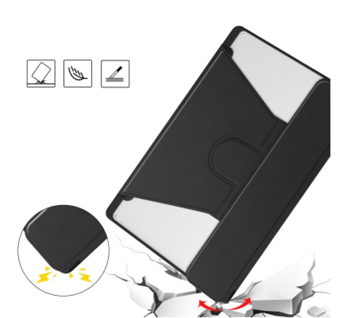 BeCover Чохол до планшета BeCover 360° Rotatable + Keyboard Samsung Tab S6 Lite 10.4 P610/P613/P615/P619 Black (712404)