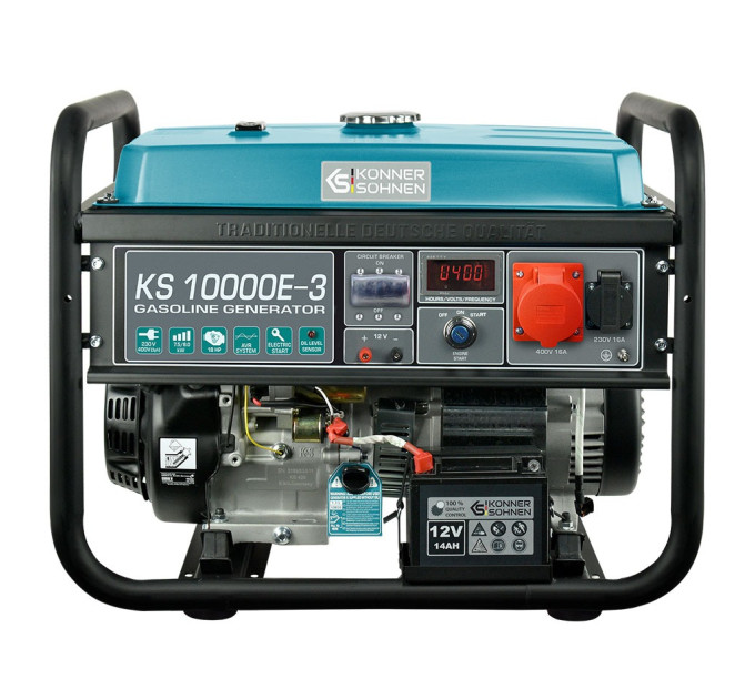 Konner&Sohnen Генератор бензиновий Konner&Sohnen KS 10000E-3