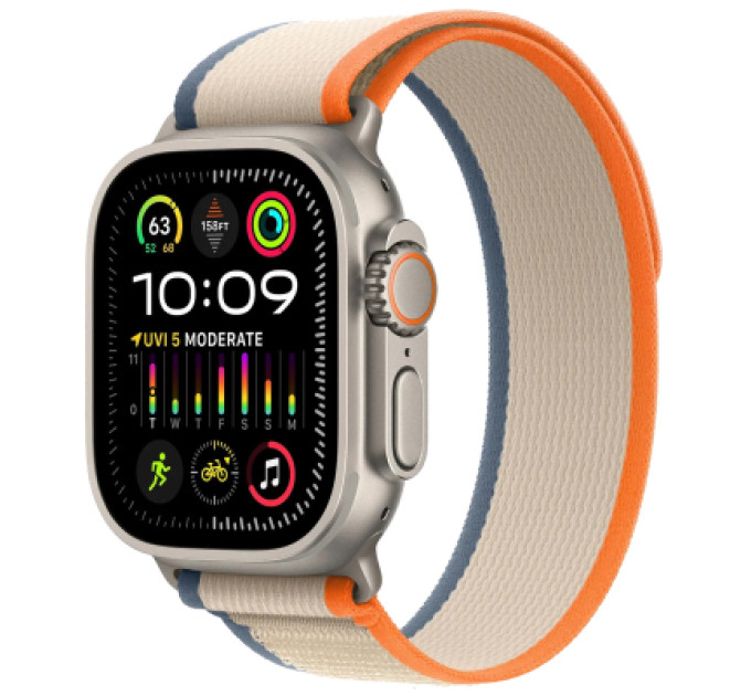 Armorstandart Ремінець до смарт-годинника Armorstandart Trail Loop для Apple Watch 49/46/45/44/42 (Series 1-3) Orange Beige (ARM74231)