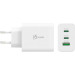 J5create Зарядний пристрій J5create JUP3365E-EN ,1 USB-A / 2 USB-С