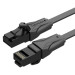 Vention Патч-корд Flat Cat.6 UTP Patch Cable 0.5M Black VENTION (IBJBD)