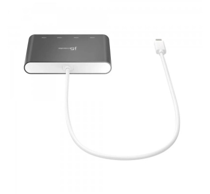 J5create Багатопортовий мультиадаптер J5create JCA366-N USB-C на 4xHDMI
